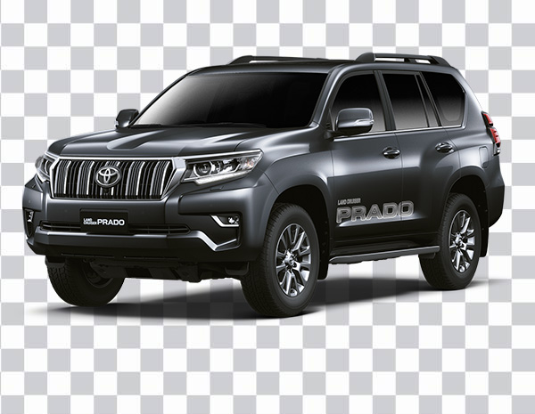 Toyota Land Cruiser, Prado, Sport utility vehicle, <br>Toyota 4Runner, toyota prado 2018, grey car, <br>off Road Vehicle clipart