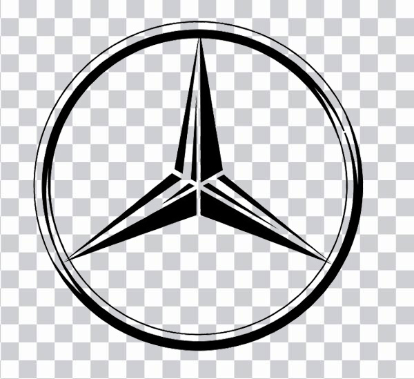 Mercedes-Benz Black Logo, Mercedes E-Class