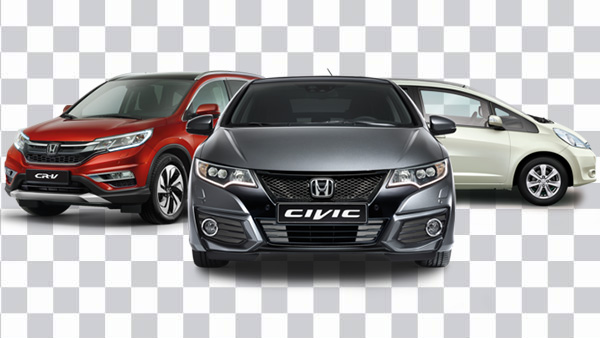 Honda Civic, Honda CR-V, Honda Fit, Honda Automobile,<br> Compact Car, Sedan Car, Family Car png free