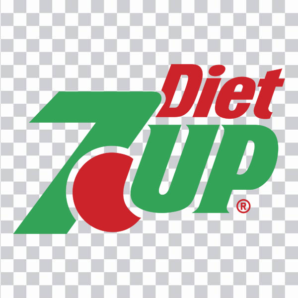 7Up Diet, 7Up logo, Soft Drink png free