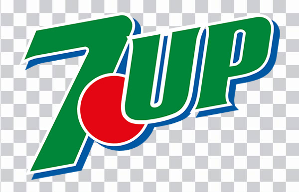 7 Up Logo, Soft Drink, Soda Drink