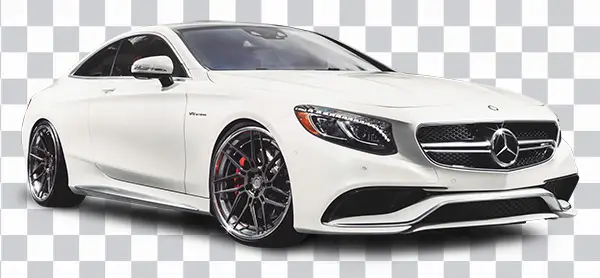 White Mercedes-Benz S63, S-Class, V8 Engine, <br> mercedes benz, Mercedes Coupe, SLS AMG, luxury car,