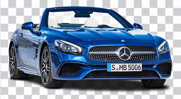 Blue Mercedes Benz Sl Class, Sl 65 AMG, luxury car<br> convertible luxury car, mercedes sports car png free